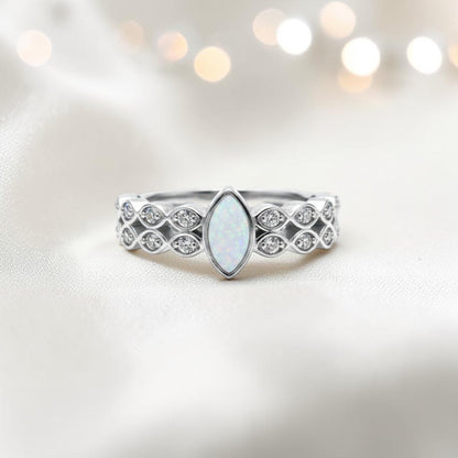 silver serenata memorial ring, handcrafted in uk