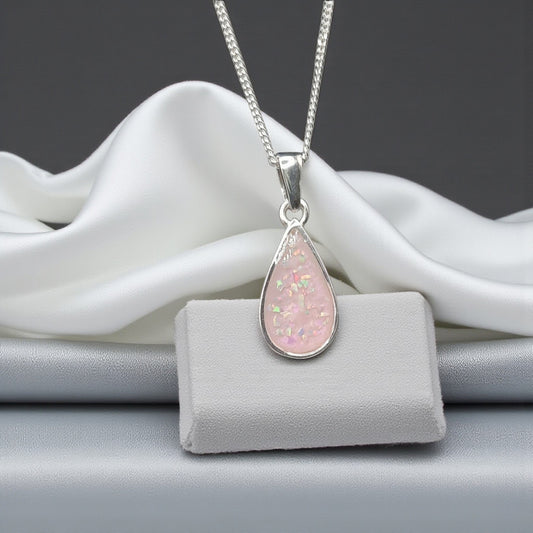 Silver pendant suitable for ashes or hair, handcrafted in Lancashire, UK