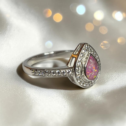 silver eternal light ashes memorial ring, handcrafted in uk