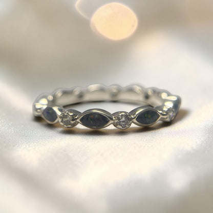 silver full band ashes memorial ring, handcrafted in lancashire 