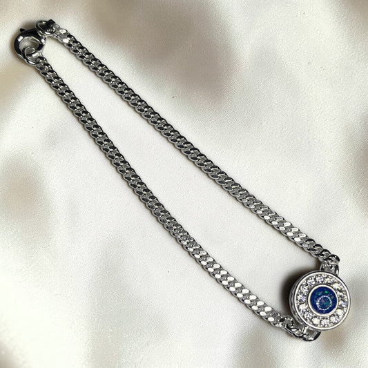 silver halo memorial ashes ring, handcrafted in lancashire, uk