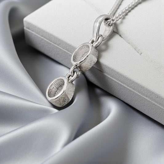 Silver Keepsake Pendant, handcrafted in Lancashire, UK