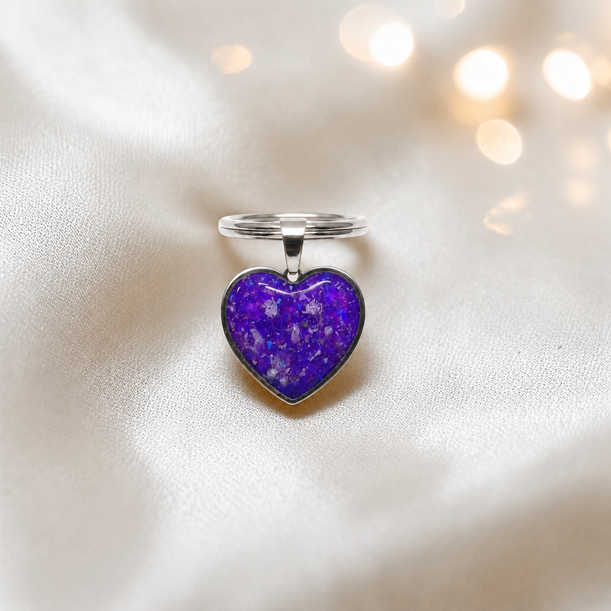 Keepsake Memorial Teddy Bear with Ashes Pendant - 'Beau'