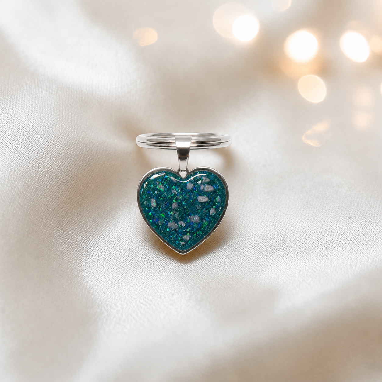 Keepsake Memorial Teddy Bear with Ashes Pendant - 'Beau'