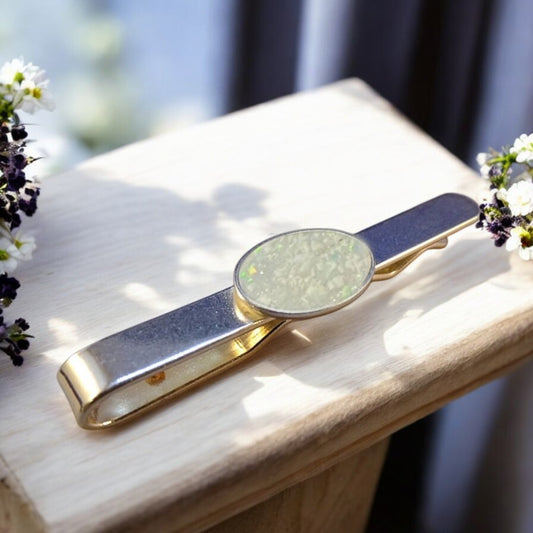 Solid 925 Silver Tie Slide (two sizes available)